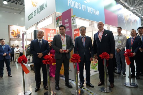 Quảng bá hàng hóa Việt Nam tại Hội chợ Worldfood Moscow 2024 - ảnh 1