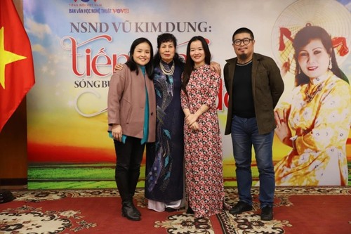 NSND Vũ Thị Kim Dung – “Giọng ngâm thơ vàng” qua đời ở tuổi 80 - ảnh 2