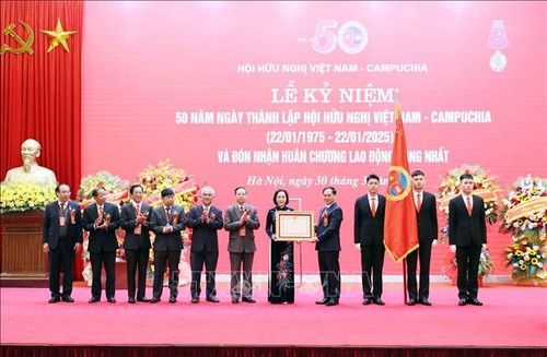 Kỷ niệm 50 năm ngày thành lập Hội hữu nghị Việt Nam - Campuchia - ảnh 1