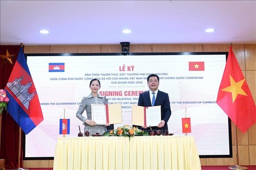 Việt Nam - Campuchia ký thỏa thuận thúc đẩy thương mại song phương giai đoạn 2025–2026  - ảnh 1