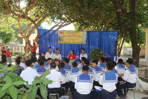 Trường Sa và Nhà giàn DK-I xanh thắm tình hậu phương - ảnh 4