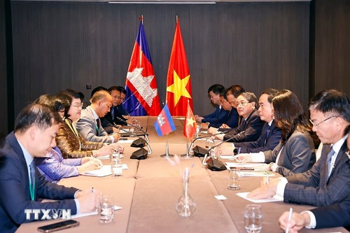 Chủ tịch Quốc hội Trần Thanh Mẫn gặp Chủ tịch Quốc hội Campuchia Khuon Sudary - ảnh 2