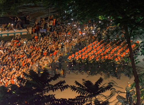 Hào khí Ba Đình trong đêm tổng hợp luyện đầu tiên: Khởi đầu cho lễ kỷ niệm 80 năm Cách mạng Tháng Tám và Quốc khánh 2/9 - ảnh 7