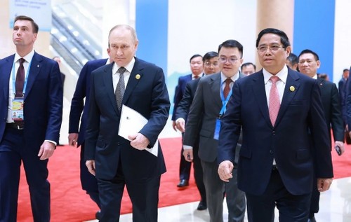 Thủ tướng Phạm Minh Chính hội kiến Tổng thống Nga Vladimir Putin - ảnh 1