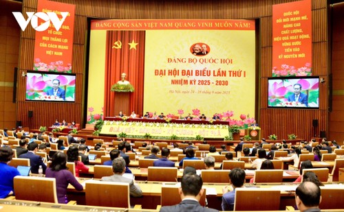 Đại hội Đảng bộ Quốc hội: Định hình hoạt động đất nước trong thời đại mới - ảnh 1