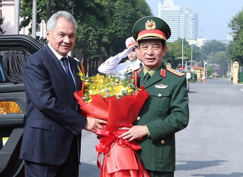 Bộ trưởng Quốc phòng Phan Văn Giang hội kiến Thư ký Hội đồng An ninh Liên bang Nga - ảnh 1