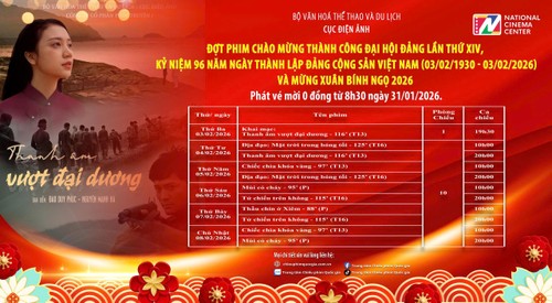 Triển khai đợt phim mừng Đại hội Đảng lần thứ XIV và Xuân Bính Ngọ 2026 trên toàn quốc - ảnh 1