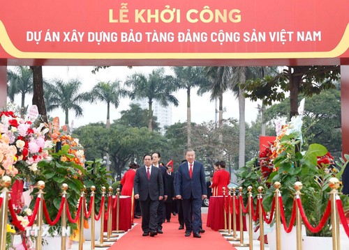 Tổng Bí thư Tô Lâm dự Lễ khởi công dự án xây dựng Bảo tàng Đảng Cộng sản Việt Nam - ảnh 1