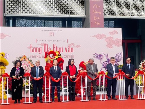 Hà Nội khai mạc trưng bày “Long Mã khai văn” chào Xuân Bính Ngọ 2026 - ảnh 1