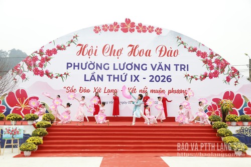 Sắc đào xứ Lạng - kết nối muôn phương - ảnh 1