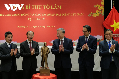 Tổng Bí thư Tô Lâm gặp gỡ cộng đồng và các cơ quan đại diện Việt Nam tại Hoa Kỳ - ảnh 2