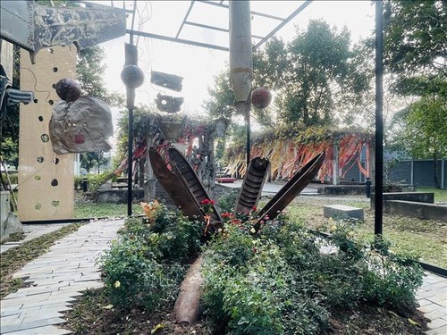 Đánh thức ký ức chiến tranh bằng ngôn ngữ sắp đặt đương đại - ảnh 1