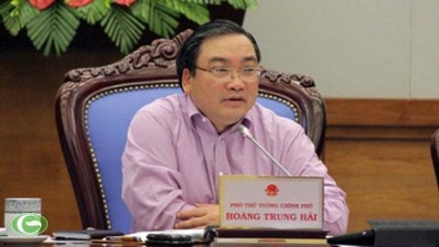 ท่าน Hoàng Trung Hải รองนายกรัฐมนตรีเดินทางไปตรวจสอบการวางผังกลุ่มท่าเรือหมายเลข๕ - ảnh 1