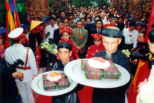 ความเลื่อมใสศรัทธาในการบูชาบรรพกษัตริย์หุ่ง-พลังเพื่อเชื่อมโยงชุมชน - ảnh 1