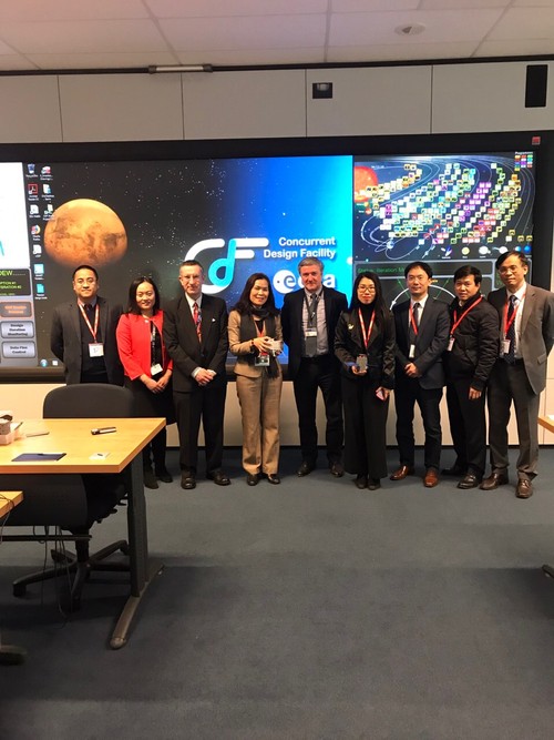 Vietnamese Ambassador visits European Space Agency - ảnh 1