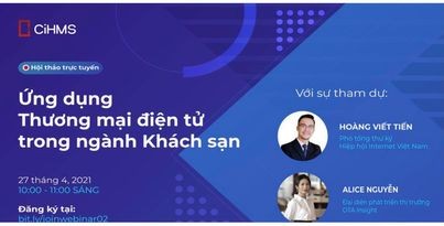 Webinar on e-commerce promotion in hospitality industry - ảnh 1