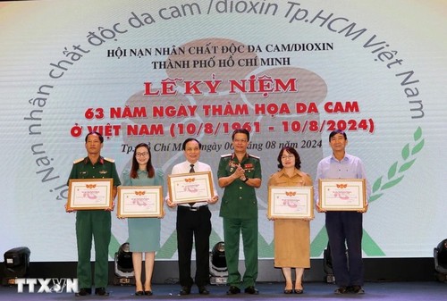 63rd anniversary of Agent Orange Disaster commemorated in HCMC - ảnh 1