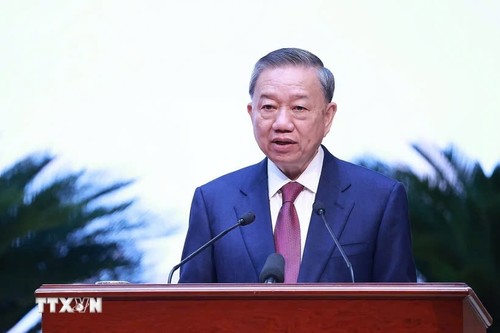 Leaders of Parties, countries send congratulatory messages to Party leader To Lam - ảnh 1