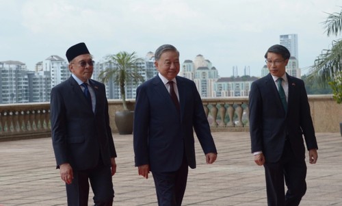 Vietnamese Party leader holds talks with Malaysian PM - ảnh 1