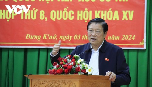 NA Deputies meet with voters in localities - ảnh 3