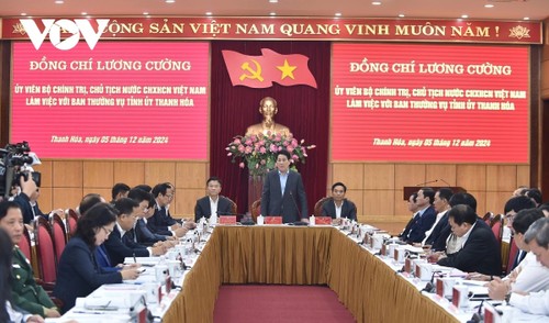 President: Thanh Hoa aims to be a role model of comprehensive development by 2025 - ảnh 1