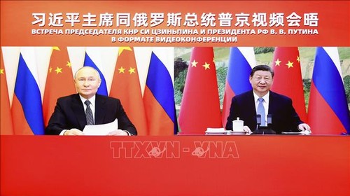Chinese, Russian leaders hold online talks following US President Donald Trump’s inauguration - ảnh 1