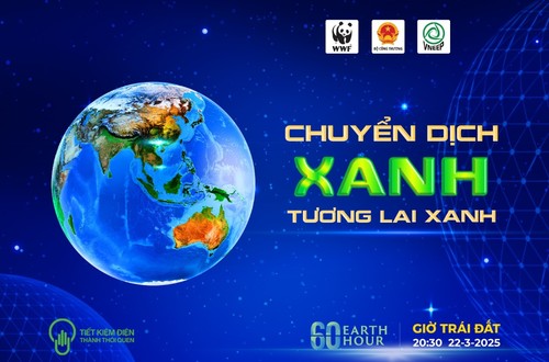 Earth hour campaign 2025: Green transition for Green Future - ảnh 1