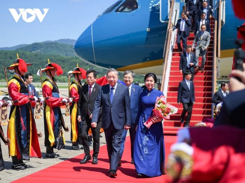 Party General Secretary To Lam begins State visit to the Republic of Korea - ảnh 1