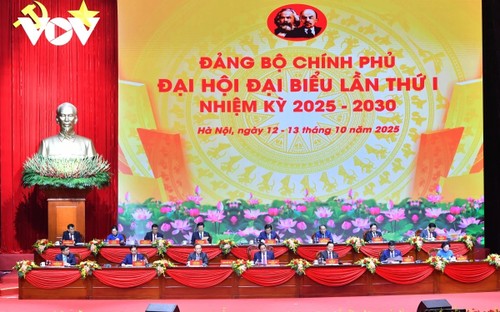 Government Party Committee convenes its 1st Congress for 2025-2030 term - ảnh 1