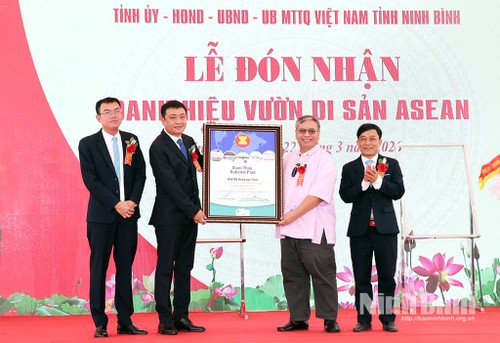 Xuan Thuy National Park recognized as ASEAN Heritage Park - ảnh 2