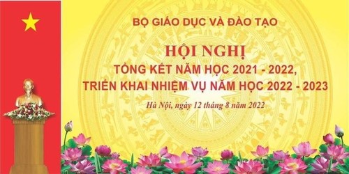 Hội nghị tổng kết năm học 2021-2022 và triển khai năm học mới - ảnh 1