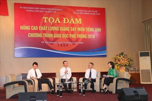 Phòng Giáo dục và Đào tạo, thành phố Hải Dương nâng cao chất lượng giảng dạy môn tiếng Anh  - ảnh 1