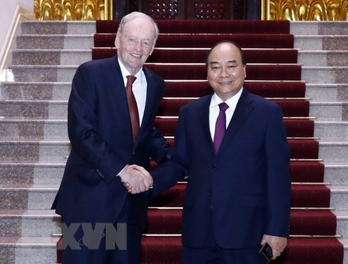 Government leader hosts former Canadian PM - ảnh 1