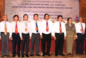 Se intensifica cooperación científico- técnica entre Vietnam, Laos y Cambodia - ảnh 1