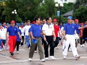 Países miembros de ASEAN conmemoran 46 años del bloque regional  - ảnh 1