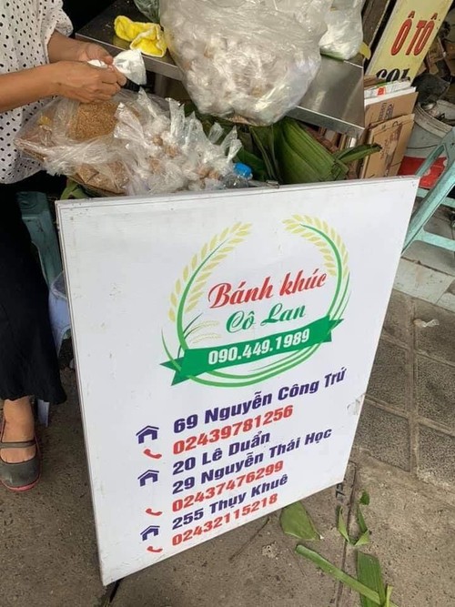 “Banh khuc”, plato familiar de los hanoyenses - ảnh 1