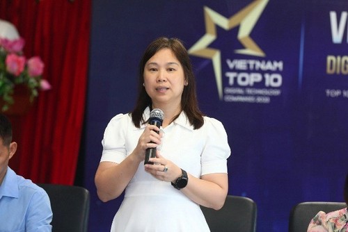 Gran aspiración de la comunidad empresarial tecnológica vietnamita - ảnh 1