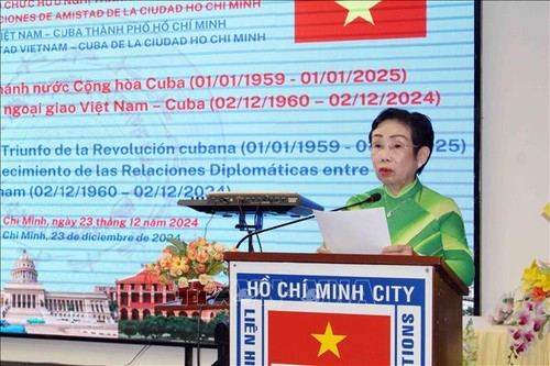 Fortalecen la amistad entre el pueblo de Ciudad Ho Chi Minh y Cuba  - ảnh 1