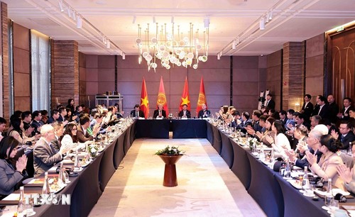 Vietnam y Kirguistán fortalecen la cooperación comercial y de inversión - ảnh 1
