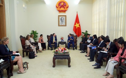 Viceprimer Ministro de Vietnam recibe al Embajador de Estados Unidos - ảnh 1