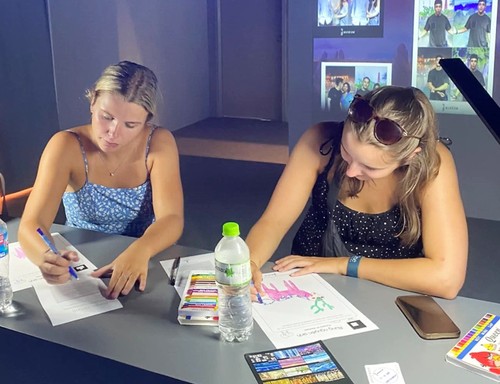 i Museum: Un nuevo destino de disfrute de artes para jóvenes en Hanói - ảnh 5