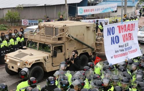 ระบบ THAAD ในสาธารณรัฐเกาหลีจะพร้อมใช้งานในอีกไม่กี่วันข้างหน้า - ảnh 1