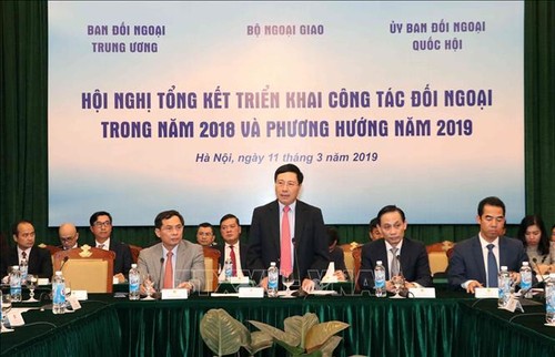 ยกระดับประสิทธิภาพงานด้านการต่างประเทศในปี 2019 - ảnh 1