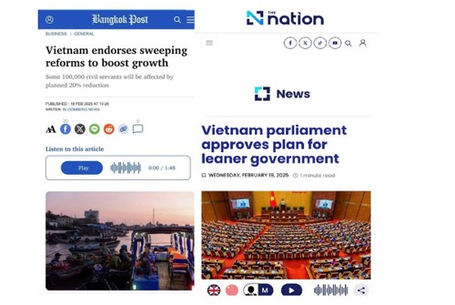 แผนการปรับโครงสร้างหน่วยงานในระบบการเมืองของเวียดนามให้กระทัดรัดคือการเปลี่ยนแปลงครั้งใหญ่ - ảnh 1