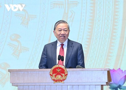 เลขาธิการใหญ่พรรค ​โตเลิม เข้าร่วมการประชุมรัฐบาลกับท้องถิ่นต่างๆเพื่อปฏิบัติภารกิจปี 2026 - ảnh 3