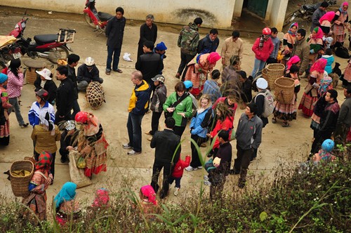 Der Markttag in Bac Ha kurz vor dem Tetfest - ảnh 2