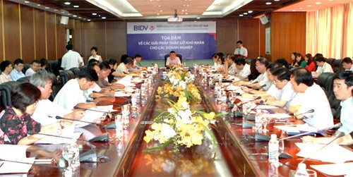 Hilfe für Unternehmen bei der Beseitigung ihrer Schwierigkeiten - ảnh 1