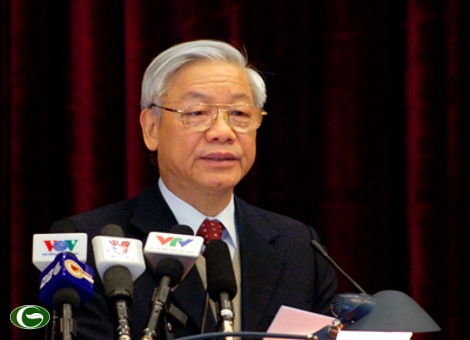 KPV-Generalsekretär trifft Vertreter der laotischen Volkspartei - ảnh 1