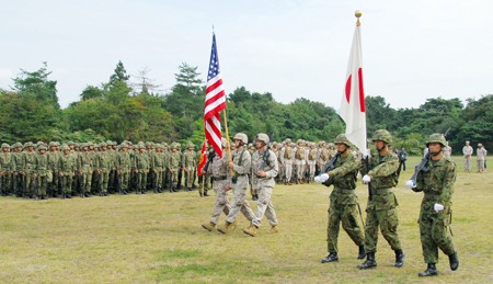 Japan und Indien nehmen am gemeinsamen Manöver mit USA teil - ảnh 1