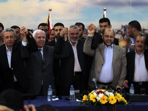 Israel setzt Friedensverhandlungen mit Palästina aus - ảnh 1